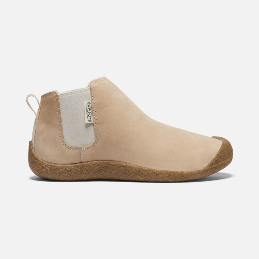 Safari-Birch Mosey Chelsea Bottines En Cuir Keen Pour Femme