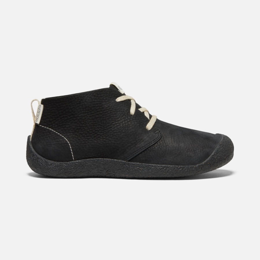 Chukka En Cuir Mosey Pour Homme Noir-noir