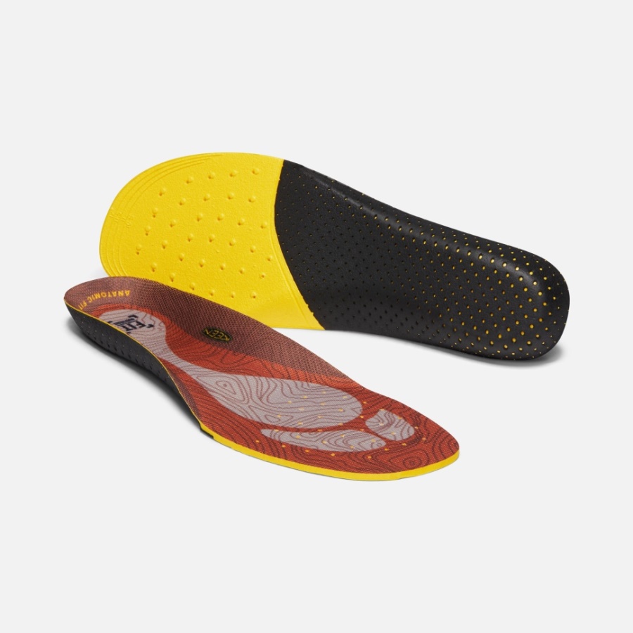 Semelle Intérieure De Remplacement K-10 Extérieure Pour Hommes Orange Brûlé