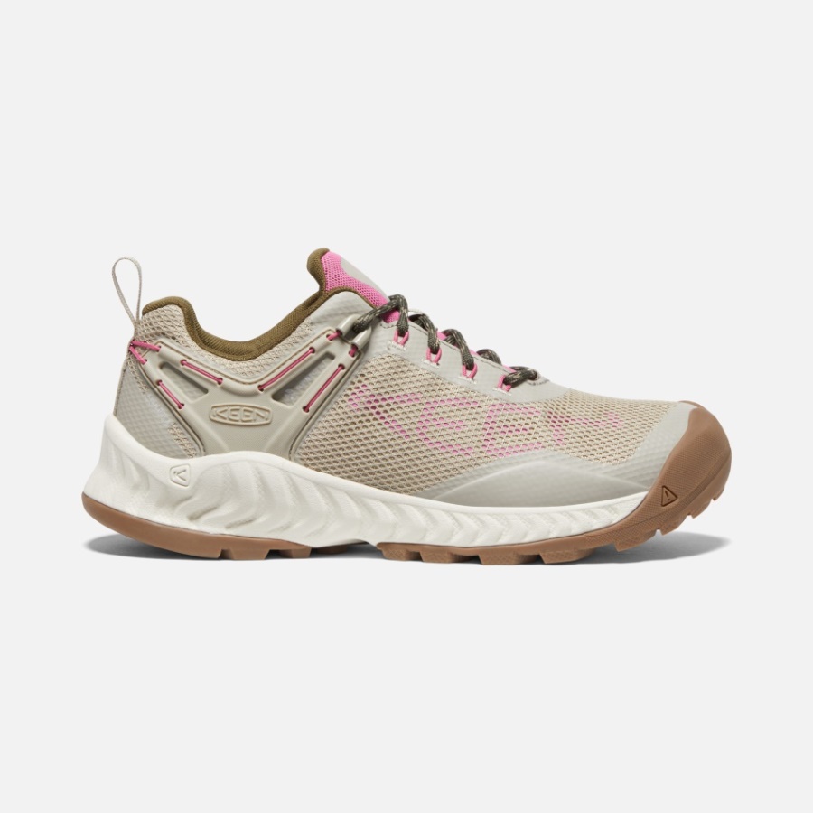 Plaza Taupe-Ibis Rose Keen Nouvelle Chaussure Imperméable Nxis Evo Pour Femme