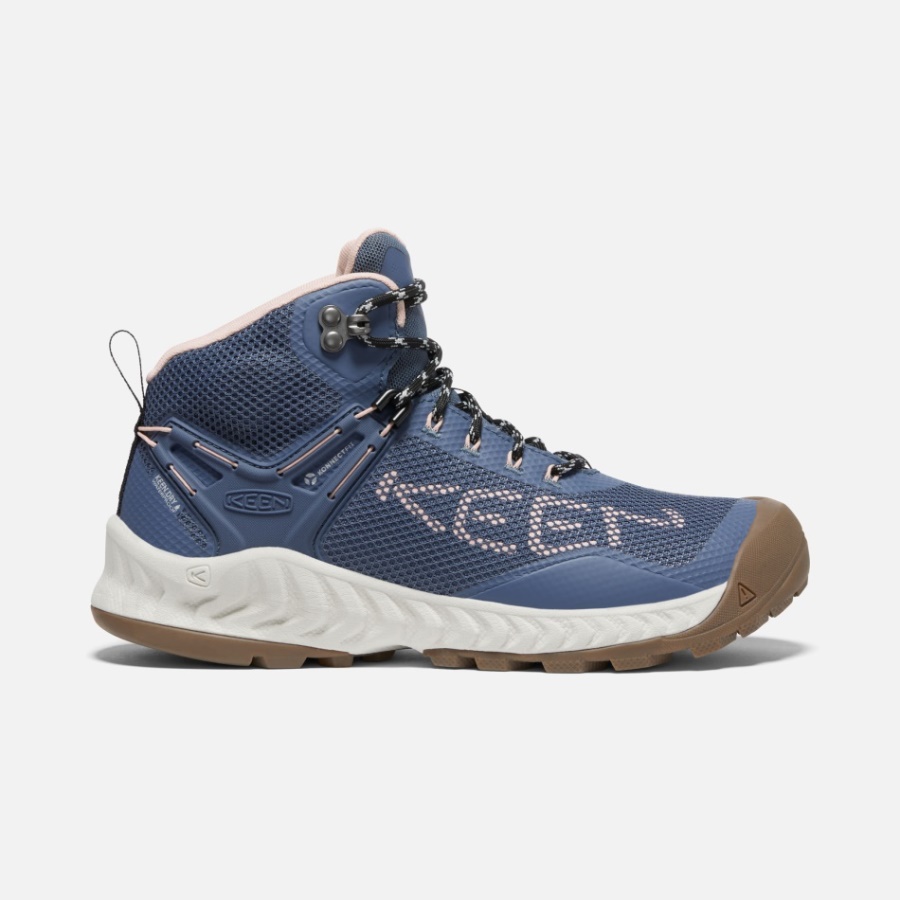 Bottes Imperméables Nxis Evo Pour Femmes De Sharp Vintage Indigo-gris Port